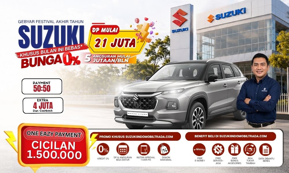 Promo Suzuki Grand Vitara BSD DP 21 Jt Angsuran 5 Jt-an Bunga 0% Promo Suzuki Grand Vitara BSD DP 21 Jt Angsuran 5 Jt-an Bunga 0%